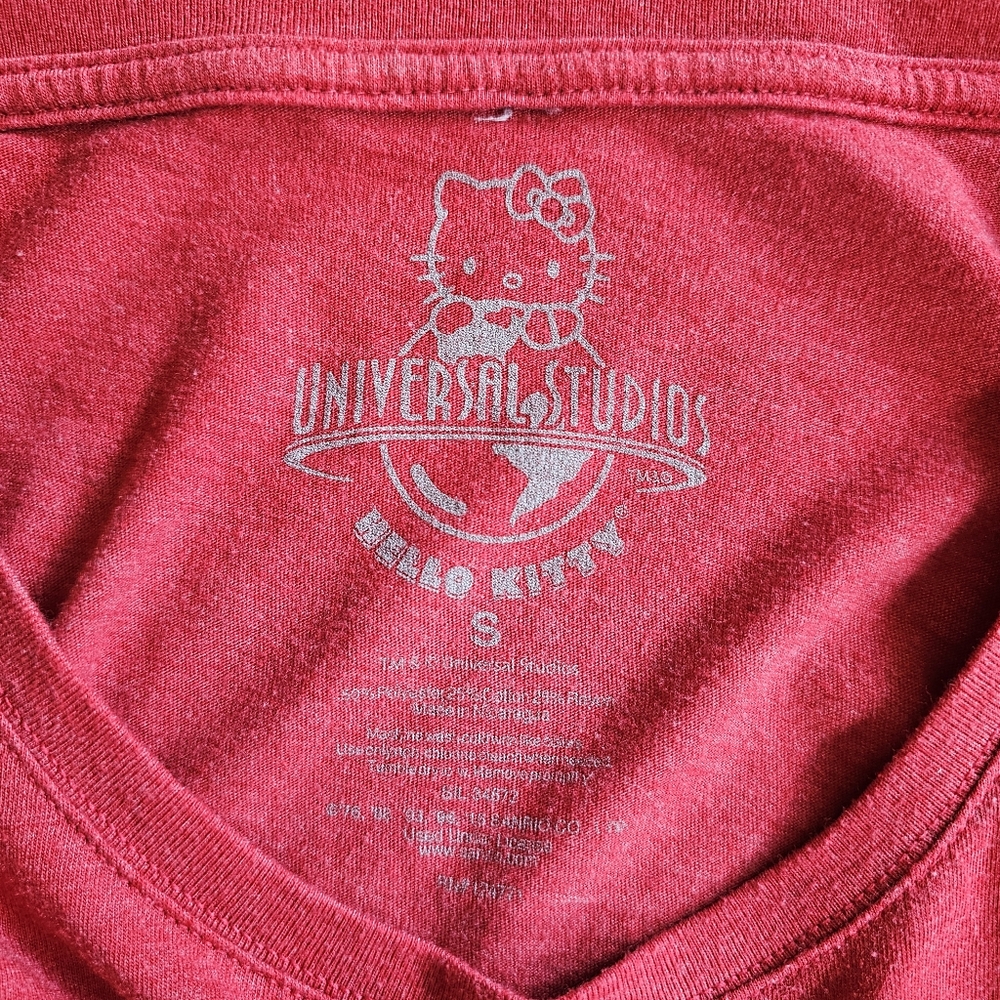 Hello Kitty Universal Studios T-Shirt Short Sleeve - Picture 3 of 3